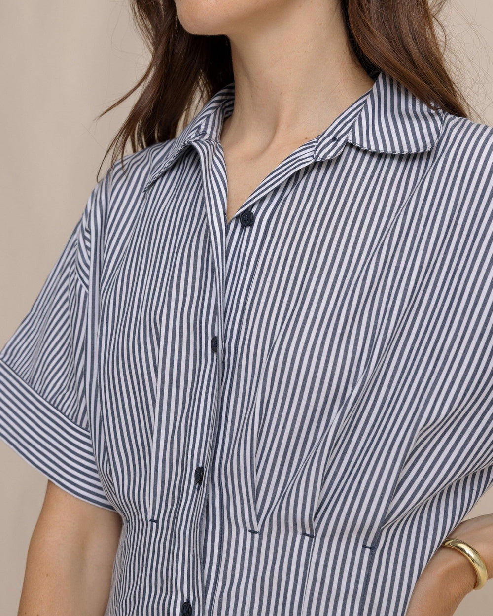 Bobbie Tucked Waist Shirtdress Southern Tide Outlets