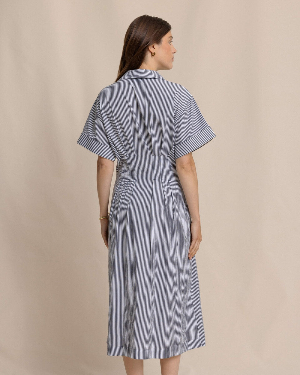 Bobbie Tucked Waist Shirtdress Southern Tide Outlets