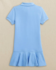 Girls Skipjack Dropwaist Polo Dress - Ocean Channel Southern Tide Discount