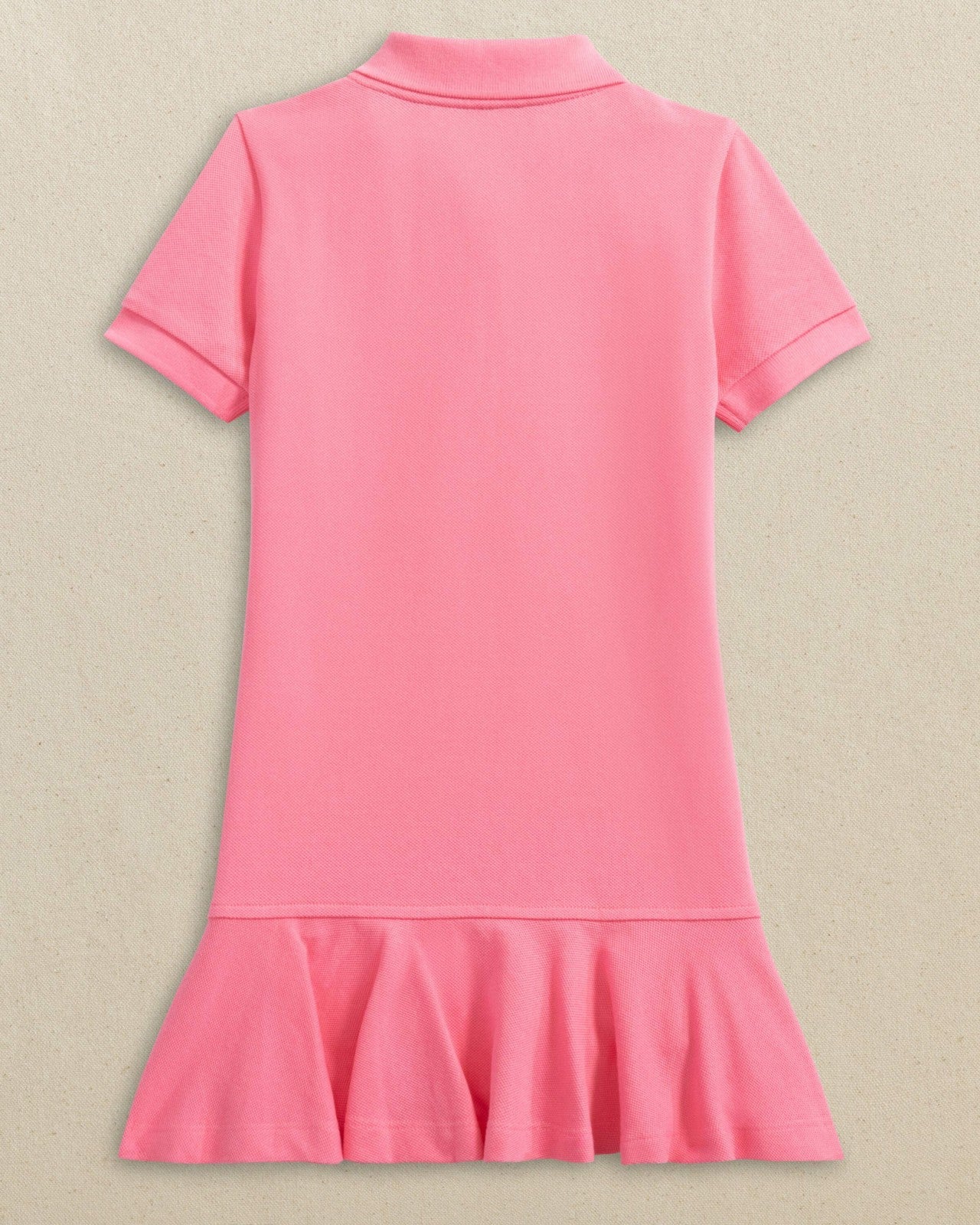 Girls Skipjack Dropwaist Polo Dress - Sea Pink Southern Tide Special Offer