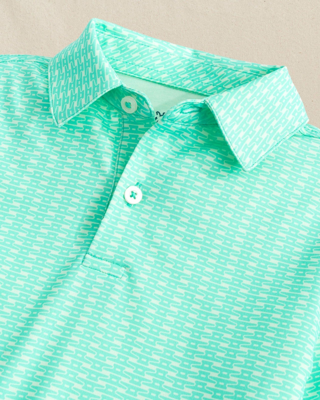 Boys Pop Lock & Dock It Printed Performance Polo Southern Tide Bargain