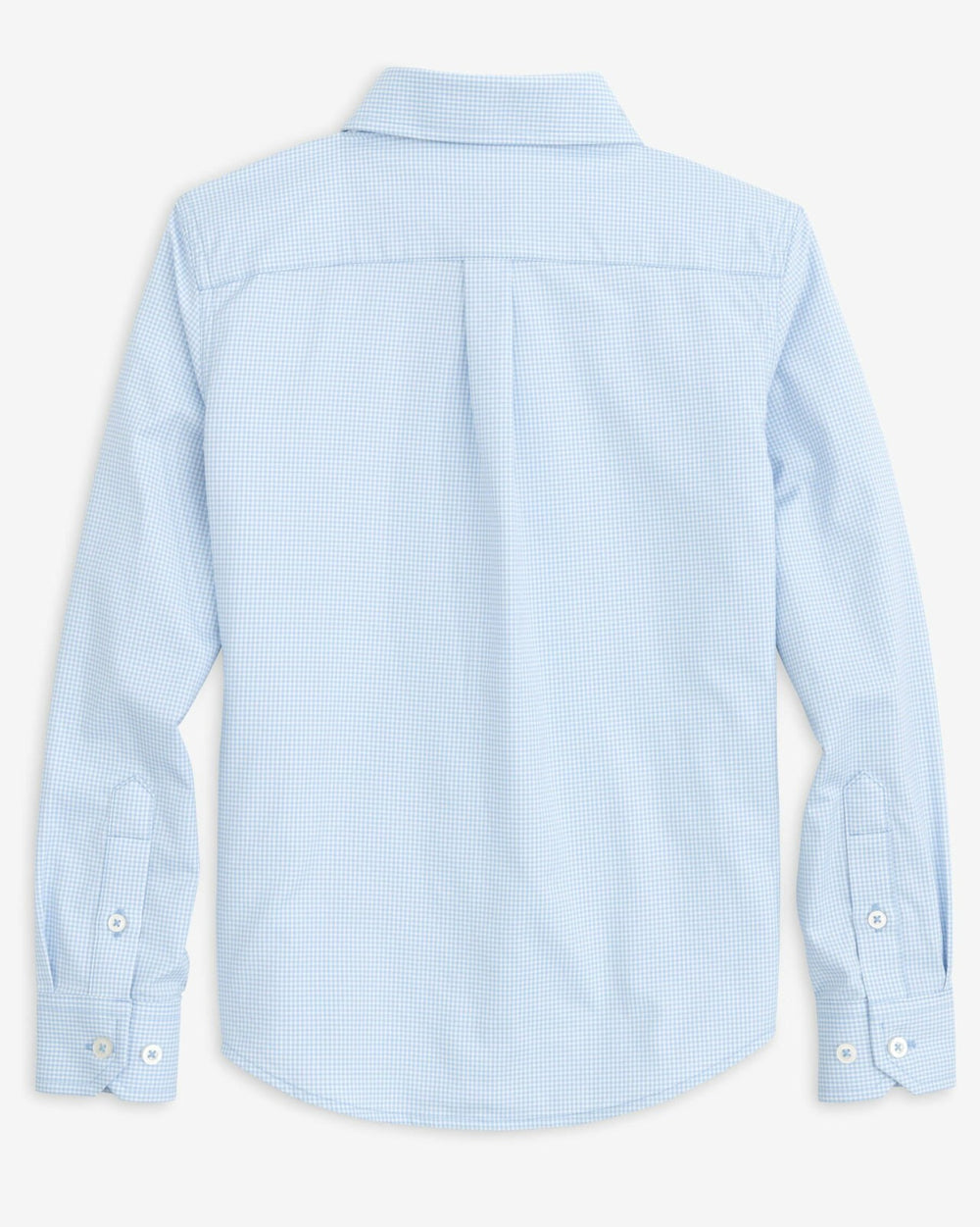 Boy's Intercoastal Mini Gingham Button Down Shirt Southern Tide Value Deal