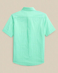 Boys Seaside Geo Short Sleeve Sport Shirt Southern Tide Sale
