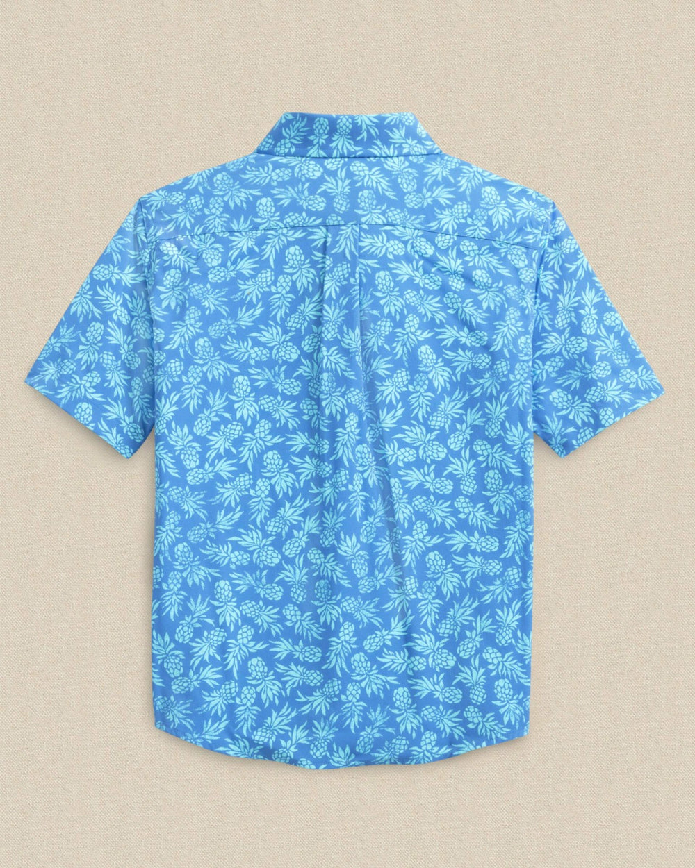 Boys Pineapple Parade Short Sleeve Sport Shirt Southern Tide On Sale