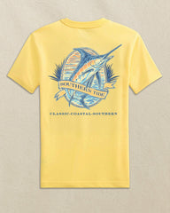 Kids Marlin Badge Short Sleeve T-Shirt Southern Tide Discounted