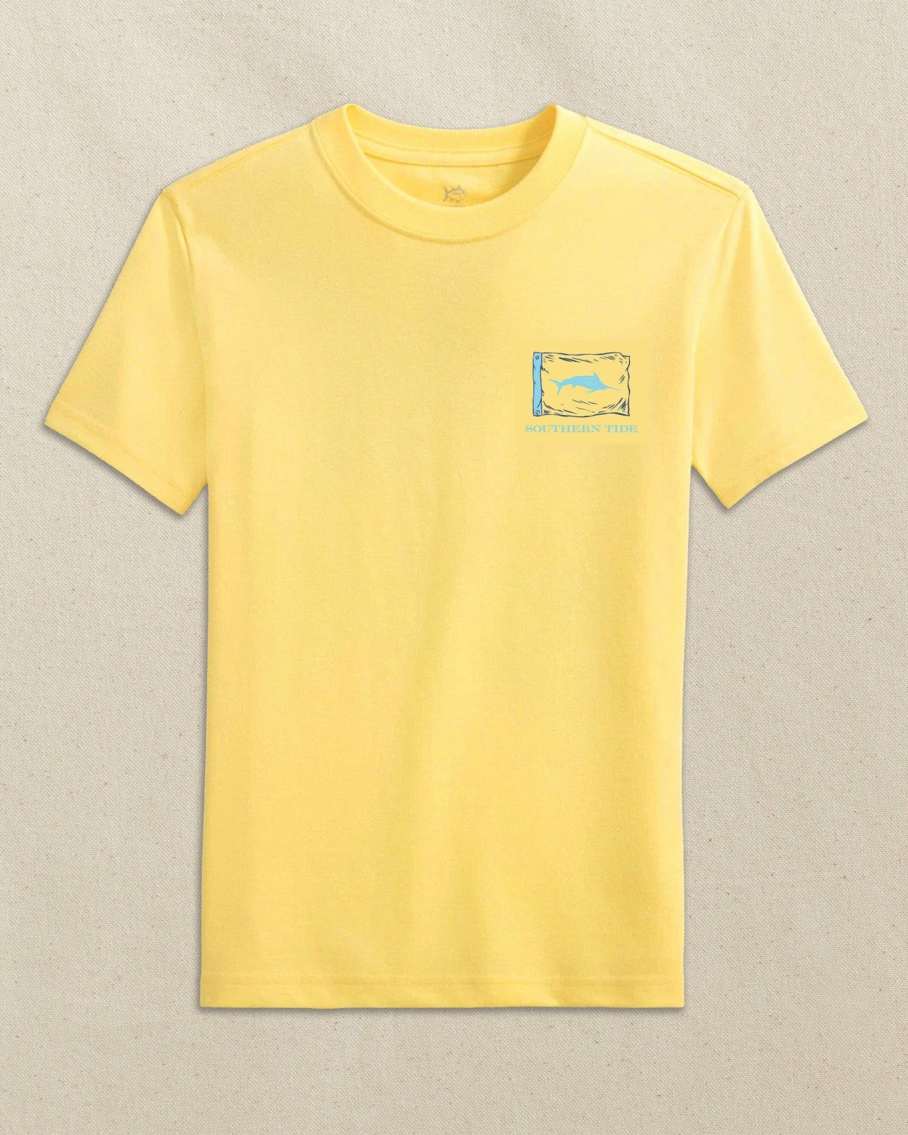 Kids Marlin Badge Short Sleeve T-Shirt Southern Tide Discounted
