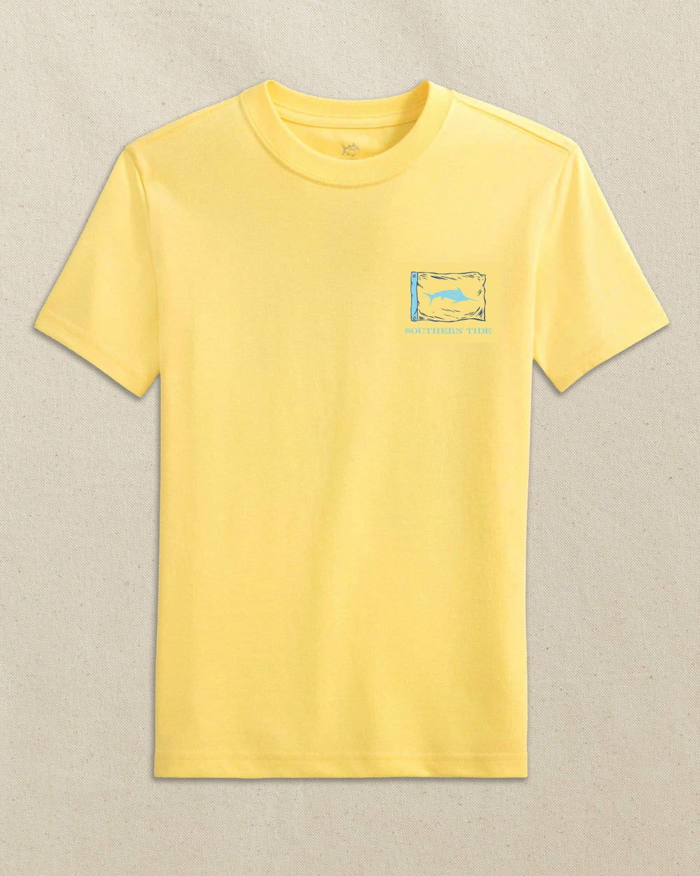 Kids Marlin Badge Short Sleeve T-Shirt Southern Tide Discounted