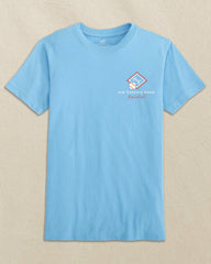 Kids Patriotic Bats Short Sleeve T-Shirt Southern Tide Outlets