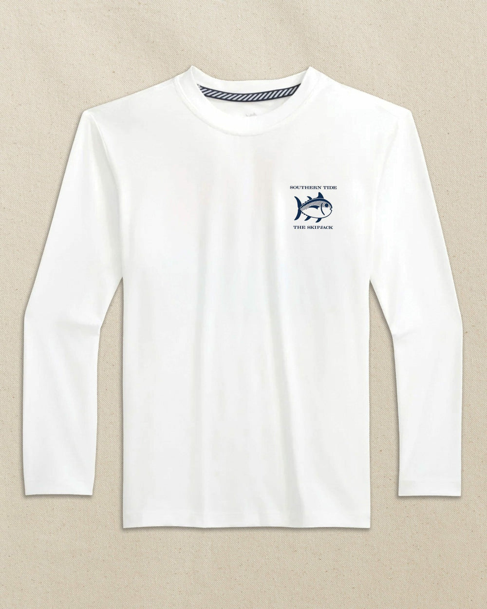 Kids Keep It Reel Performance Long Sleeve T-Shirt Southern Tide Limited Offer
