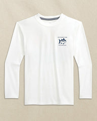 Kids Keep It Reel Performance Long Sleeve T-Shirt Southern Tide Limited Offer