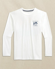 Kids Keep It Reel Performance Long Sleeve T-Shirt Southern Tide Limited Offer