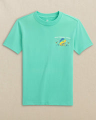 Kids Mahi Deep Sea Fishing Short Sleeve T-Shirt Southern Tide Exclusive Deal