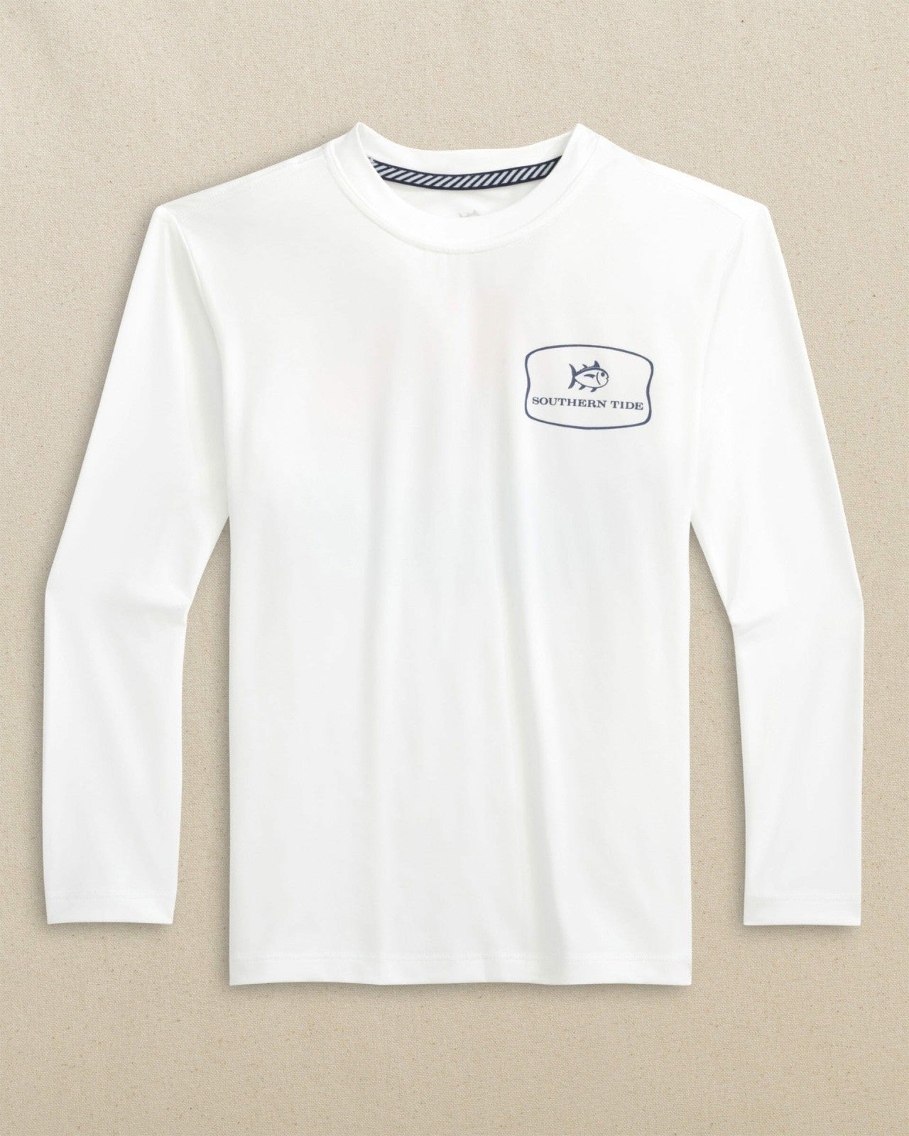 Kids Beach Badge Long Sleeve Performance T-Shirt Southern Tide Discount