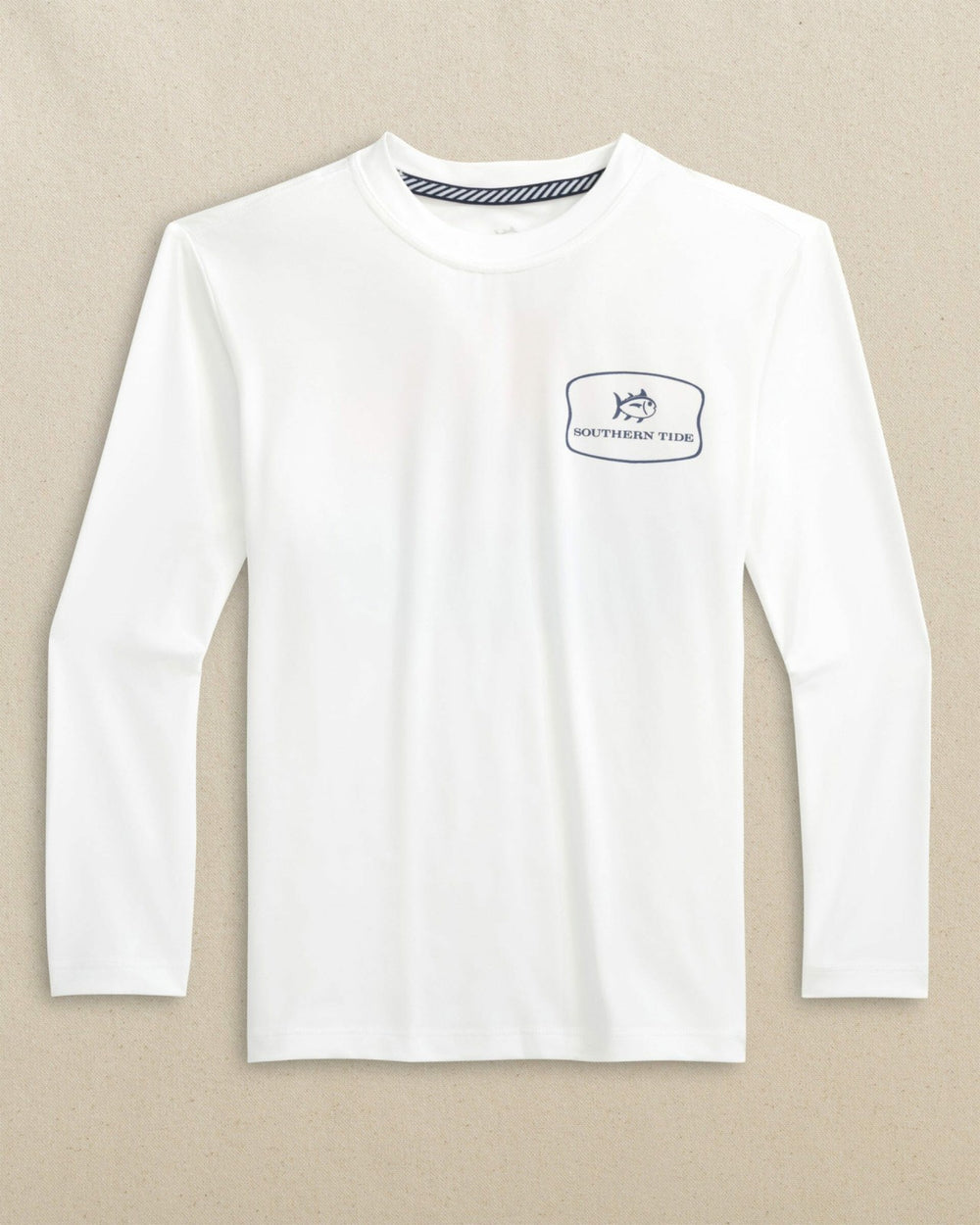 Kids Beach Badge Long Sleeve Performance T-Shirt Southern Tide Discount