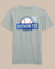 Kids Skipjack Baseball Heather T-Shirt Southern Tide Special Offer