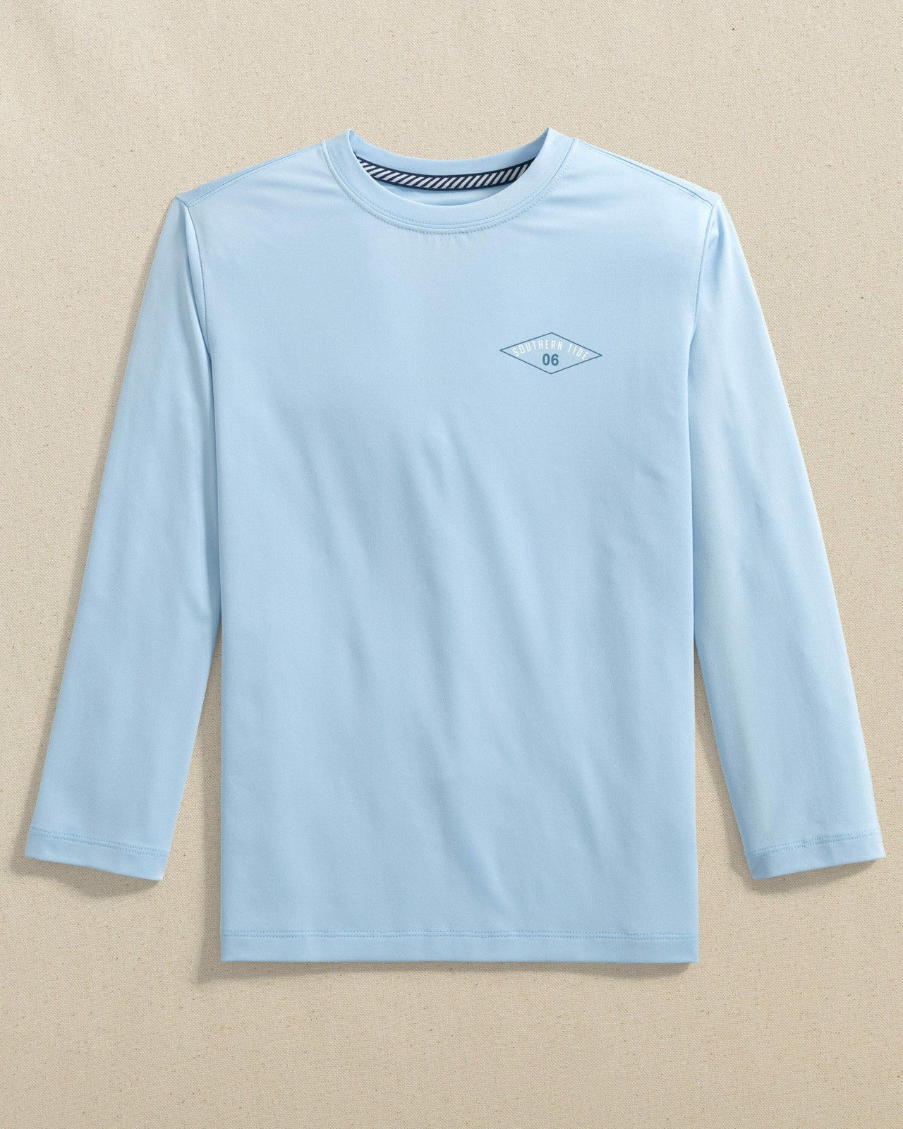 Kids Shark Attack Performance Long Sleeve T-Shirt Southern Tide Hot Deal