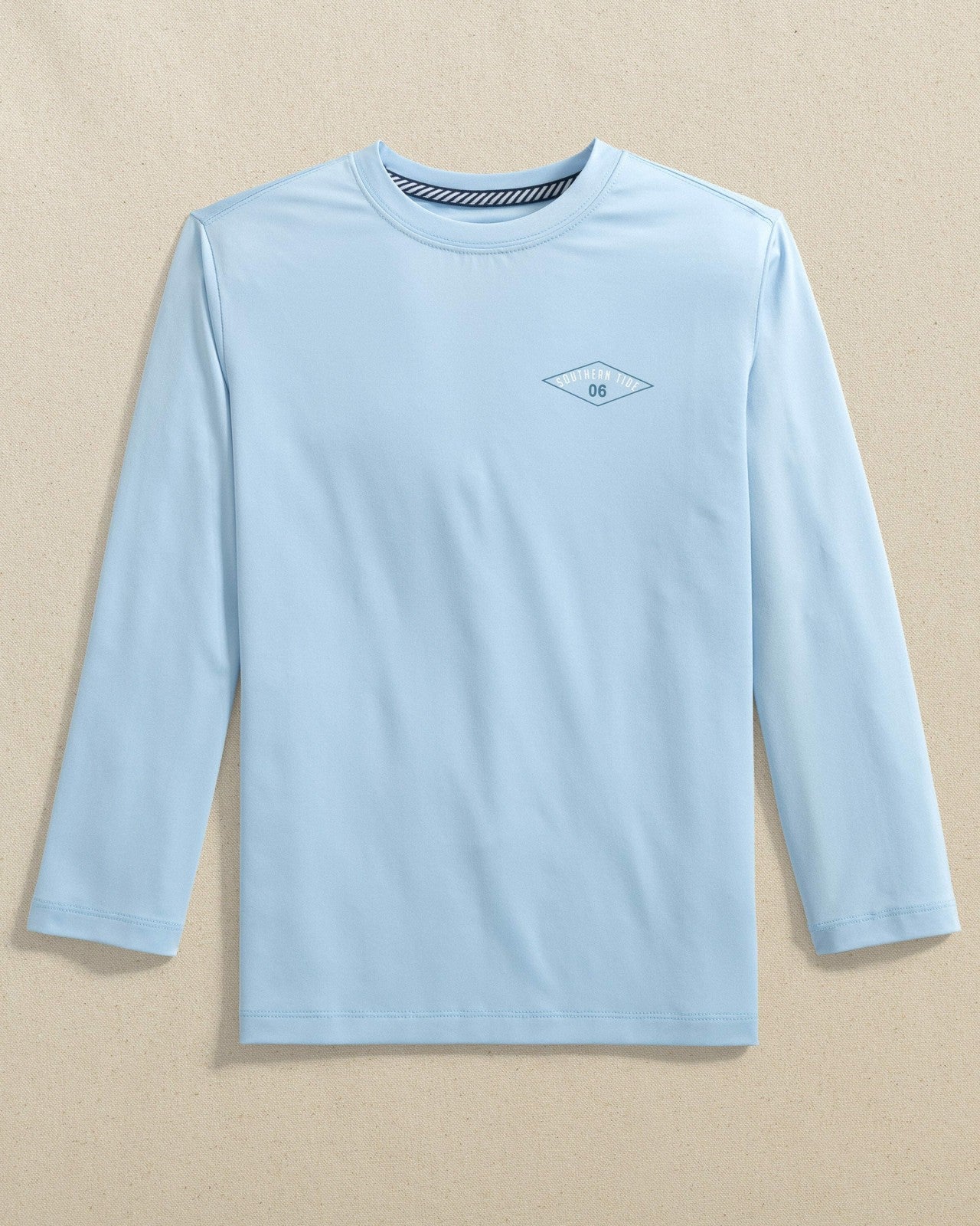 Kids Shark Attack Performance Long Sleeve T-Shirt Southern Tide Hot Deal