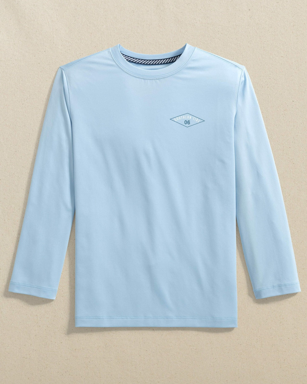 Kids Shark Attack Performance Long Sleeve T-Shirt Southern Tide Hot Deal