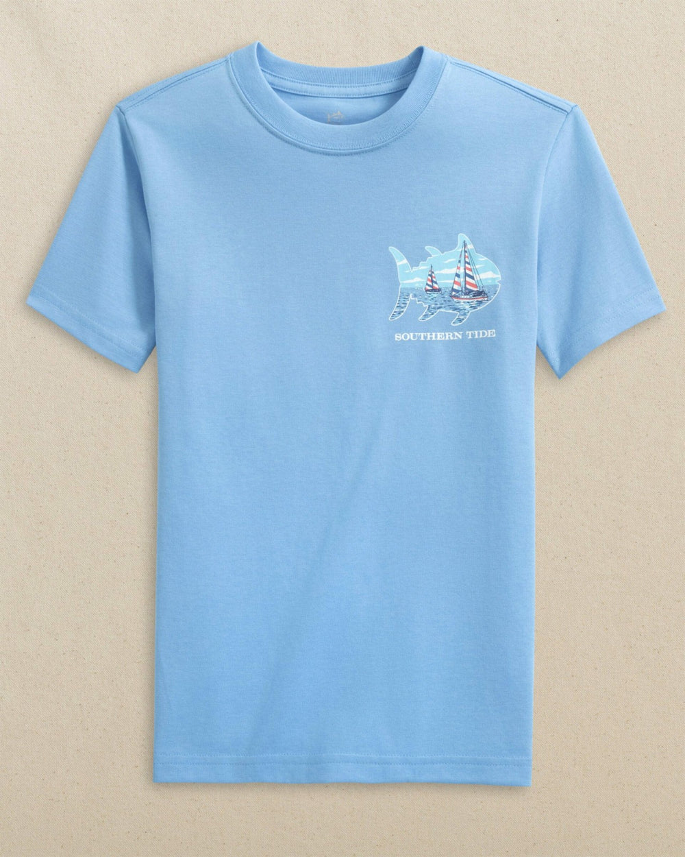 Kids Sailboat Skipjack Fill Short Sleeve T-Shirt Southern Tide Savings