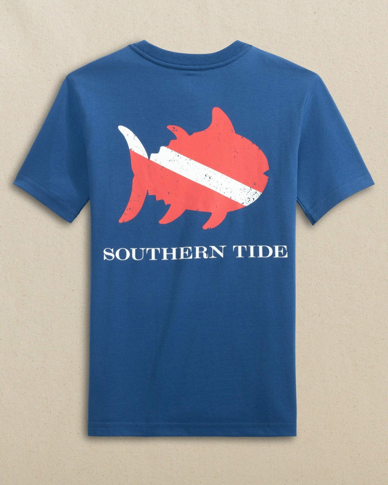 Kids Skipjack Scuba Flag Short Sleeve T-Shirt Southern Tide Bargain