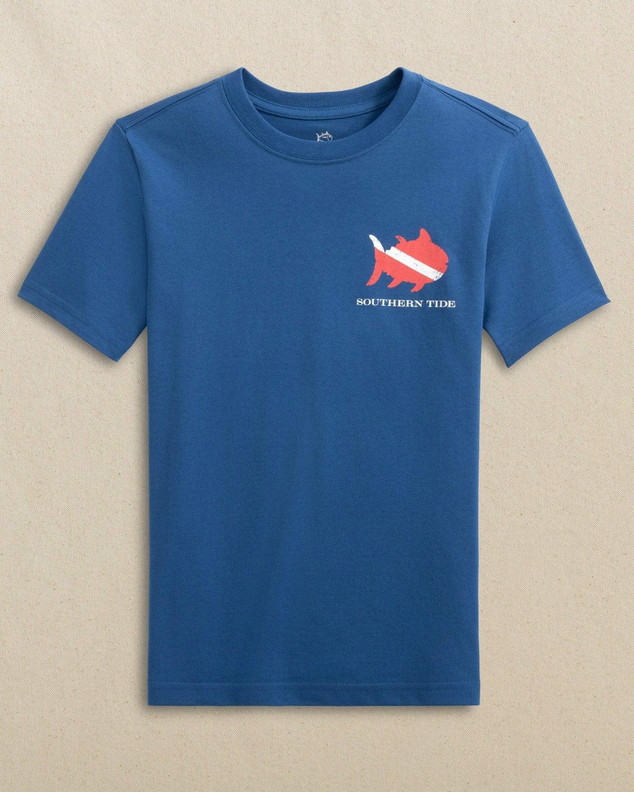 Kids Skipjack Scuba Flag Short Sleeve T-Shirt Southern Tide Bargain