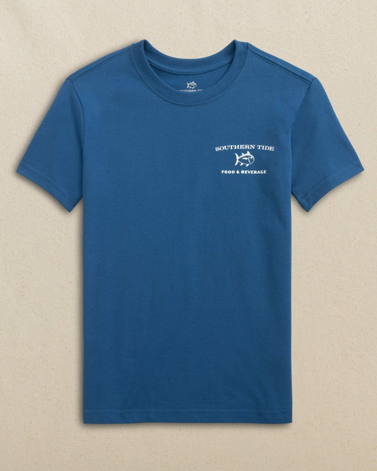 Kids Food & Beverage Cart Short Sleeve T-Shirt Southern Tide Limited Offer