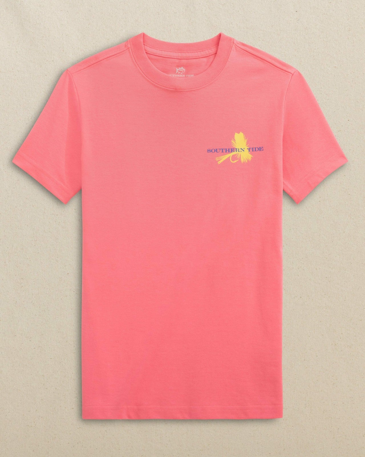 Kids Reel Fly Adams Short Sleeve T-Shirt Southern Tide Exclusive Deal