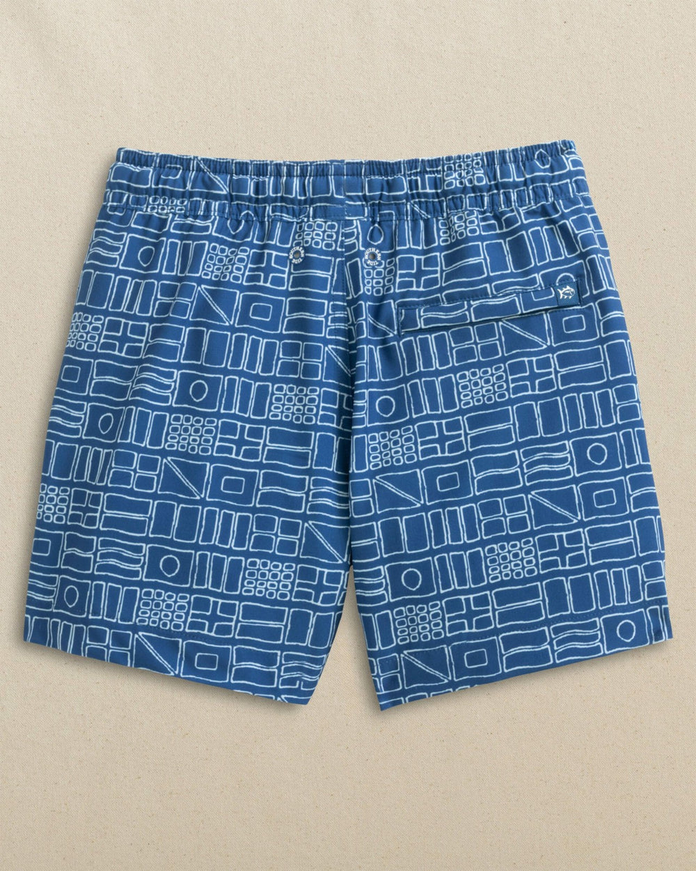 Boys Nautical Flags Swim Trunk Southern Tide Discount
