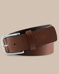Boy's Classic Leather Belt Southern Tide Discounted