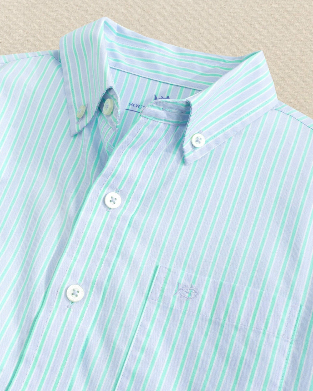 Boys Amelia Island Stripe Charleston Sport Shirt Southern Tide Outlets