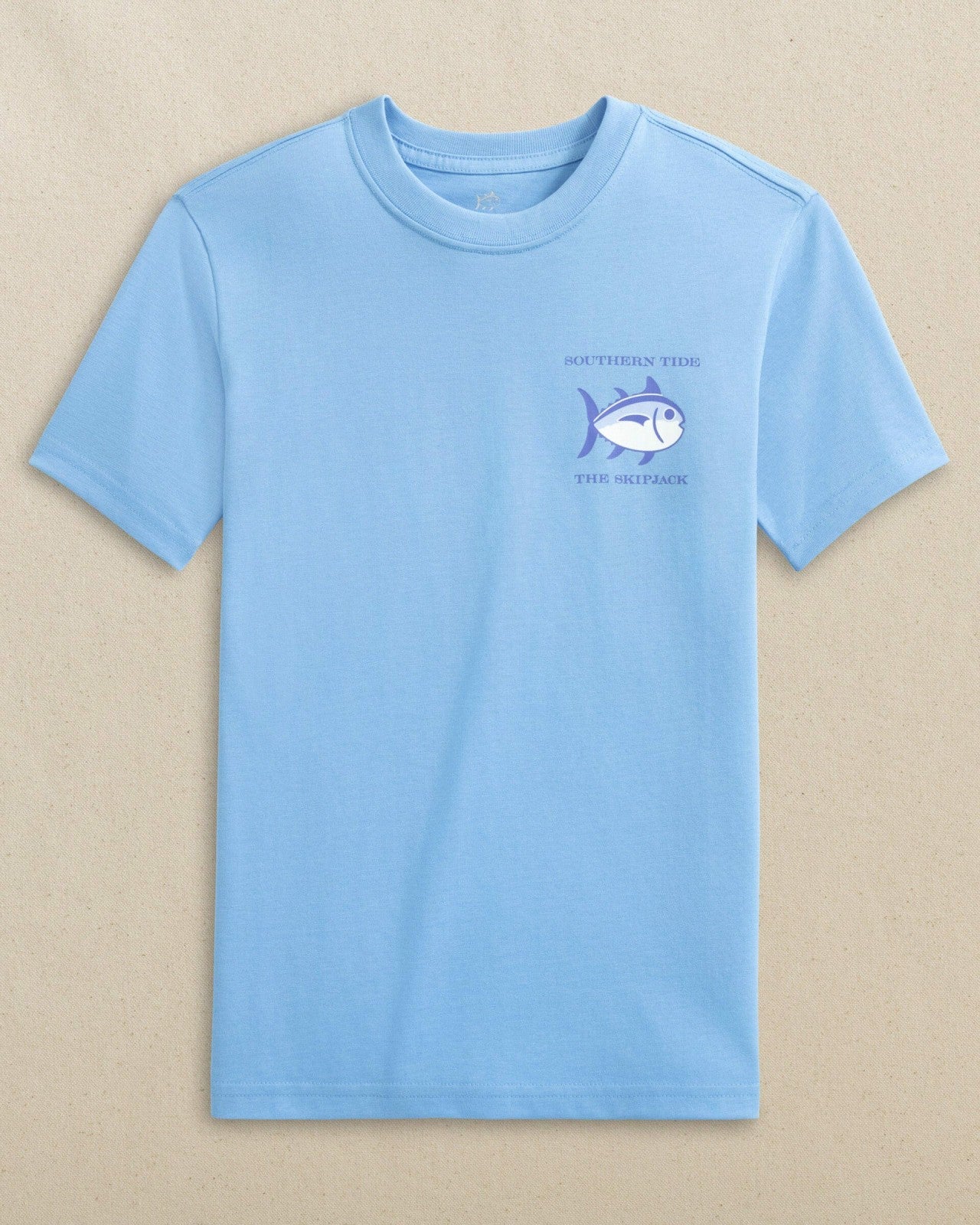 Kids Skipjack Grey Marlin Short Sleeve T-Shirt Southern Tide Bargain