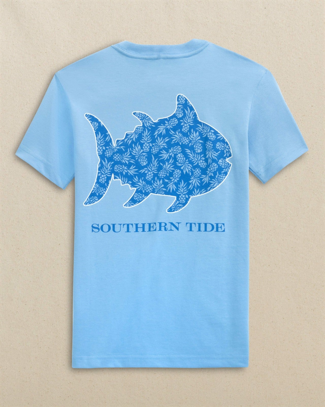 Kids Pineapple Parade Short Sleeve T-Shirt Southern Tide Limited Offer