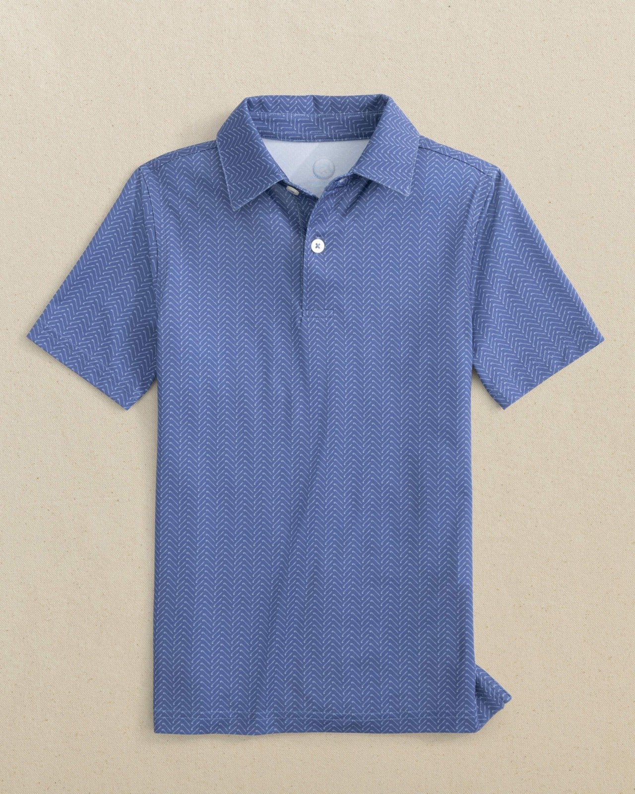 Boys Driver Raise The Par Printed Performance Polo Southern Tide Value Deal