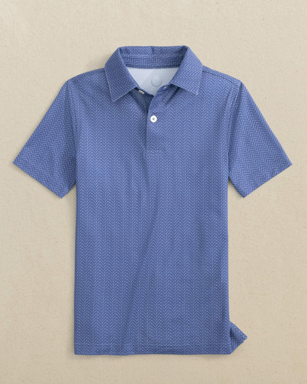 Boys Driver Raise The Par Printed Performance Polo Southern Tide Value Deal