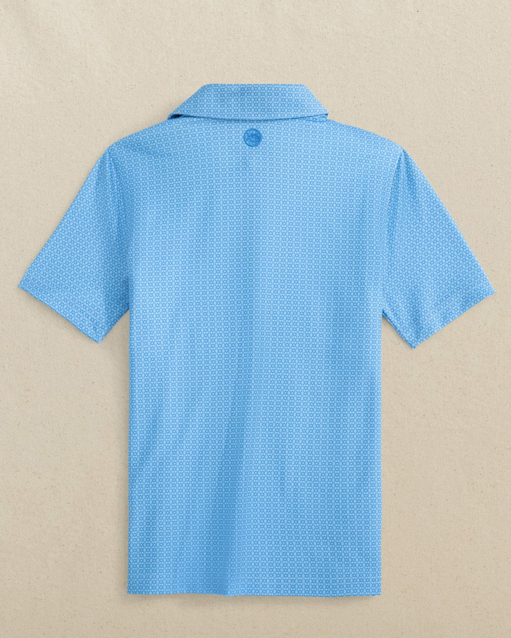 Boys Driver Seaside Geo Printed Performance Polo Southern Tide Sale