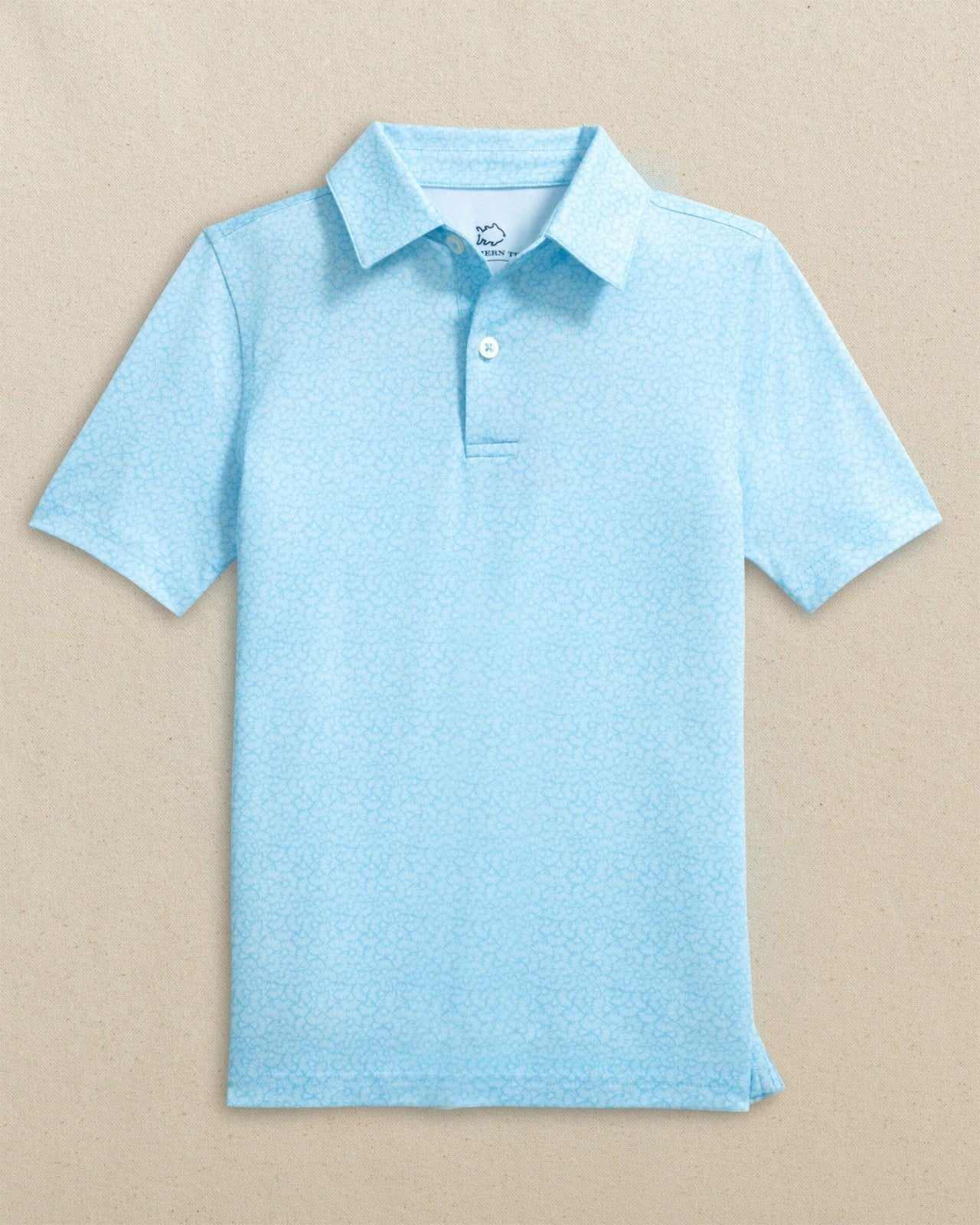 Boys Driver Paradise Shores Printed Performance Polo Southern Tide Discount