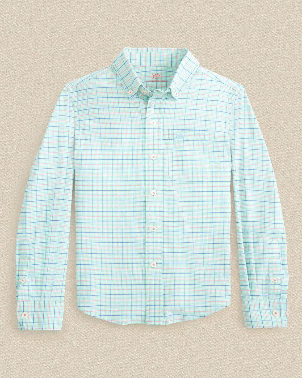 Boys Edisto Island Plaid Coastal Breeze® Sport Shirt Southern Tide Savings