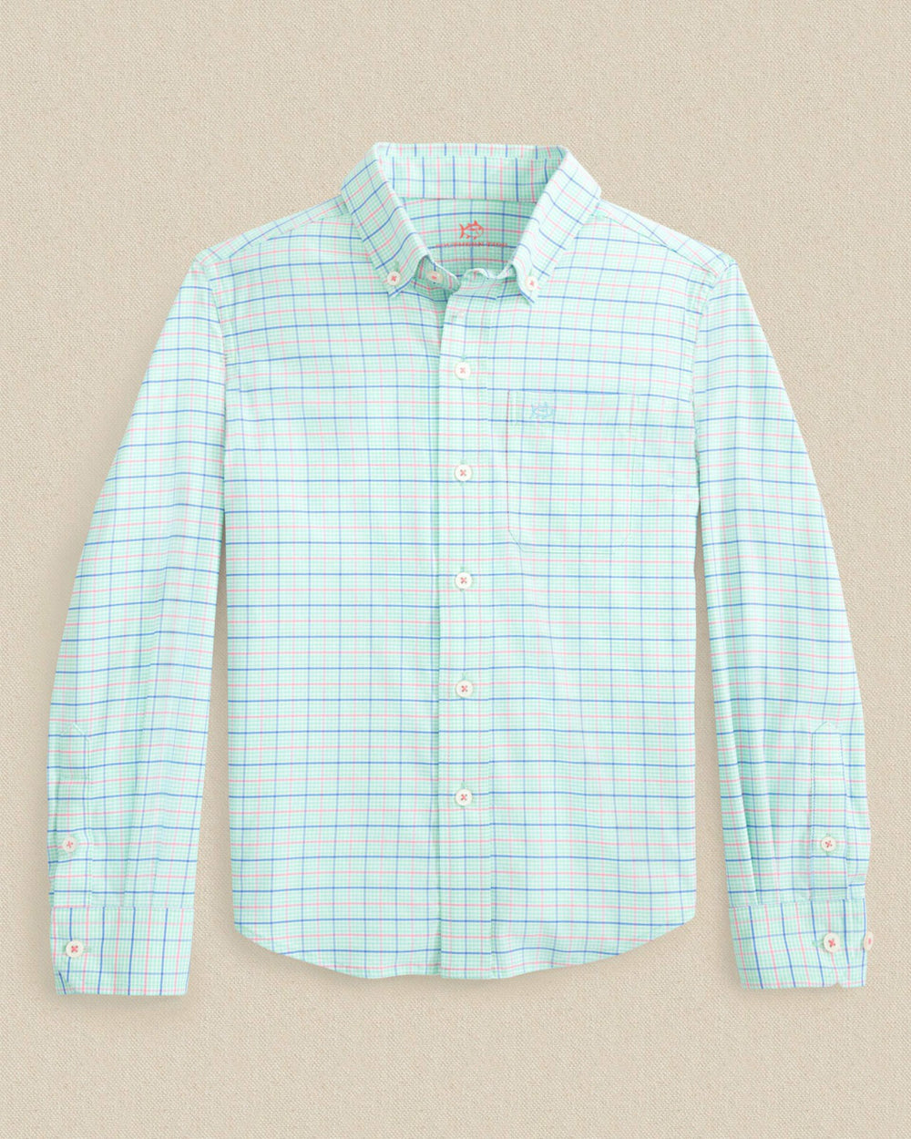 Boys Edisto Island Plaid Coastal Breeze® Sport Shirt Southern Tide Savings