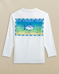 Kids Skipjack Mahi Long Sleeve Performance T-Shirt Southern Tide Bargain