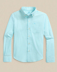 Boys Precheck Plaid Coastal Breeze® Sport Shirt Southern Tide Exclusive Deal