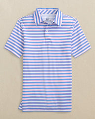 Boys Driver Waterway Stripe Performance Polo Southern Tide Sale