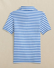 Boys Driver Ocean Hill Stripe Performance Polo Southern Tide On Sale