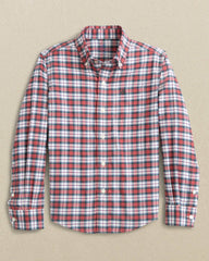Boys MacDuff Tartan Skipjack Sport Shirt Southern Tide Discounted