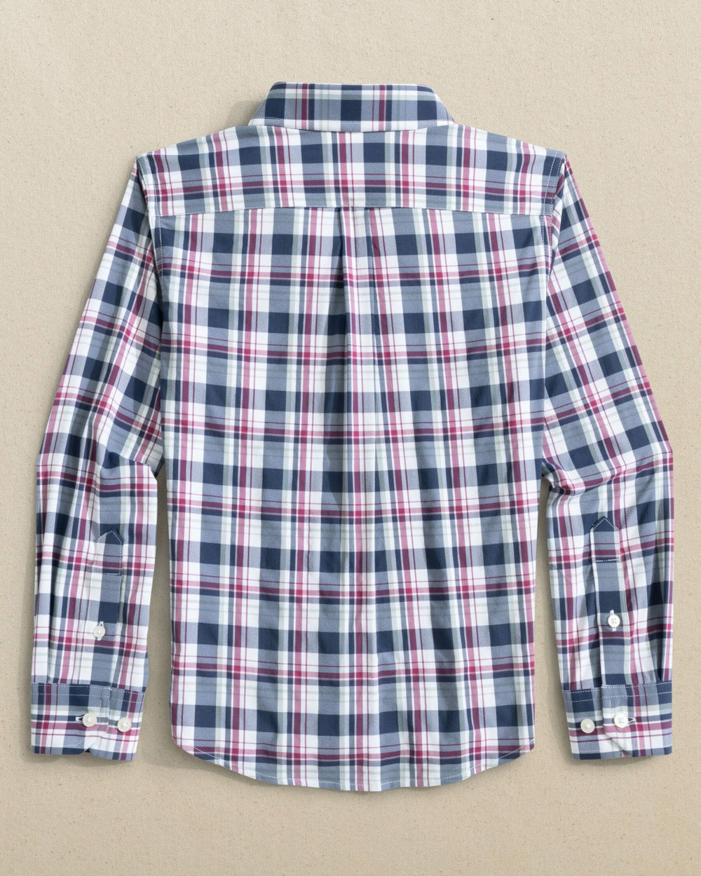 Boys Breakwater Plaid Long Sleeve Sport Shirt Southern Tide Exclusive Deal