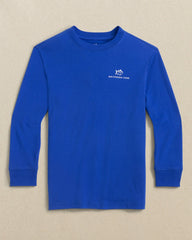 Kids Skipjack Lights Long Sleeve T-Shirt Southern Tide On Sale