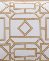 Trellis Square Linen Decorative Pillow Southern Tide Discounted