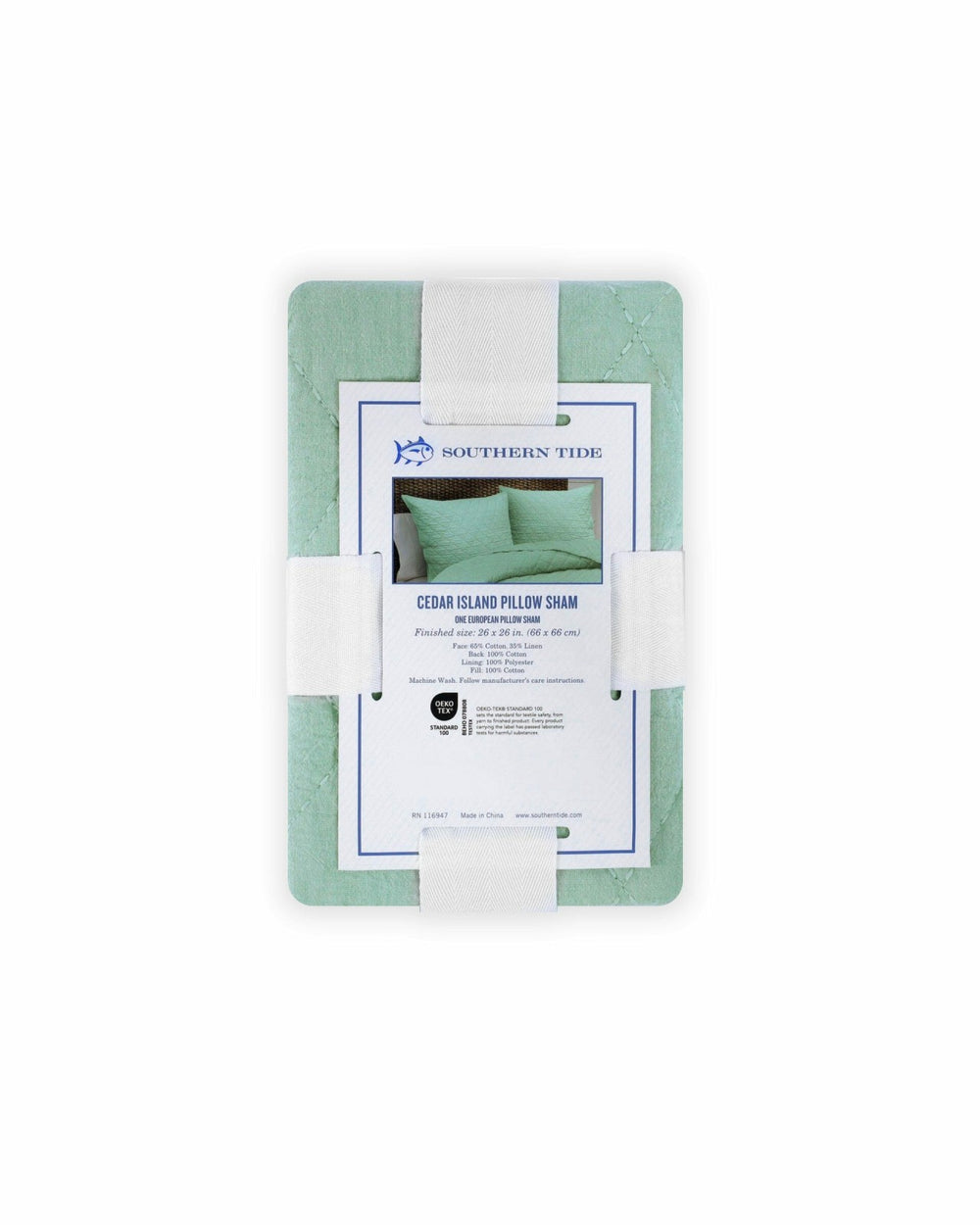 Cedar Island Euro Sham Southern Tide Bargain
