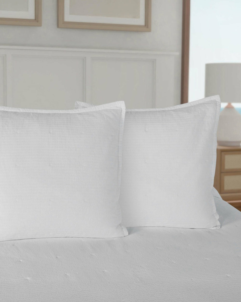 Ocean Isle White Euro Sham Southern Tide Exclusive Deal