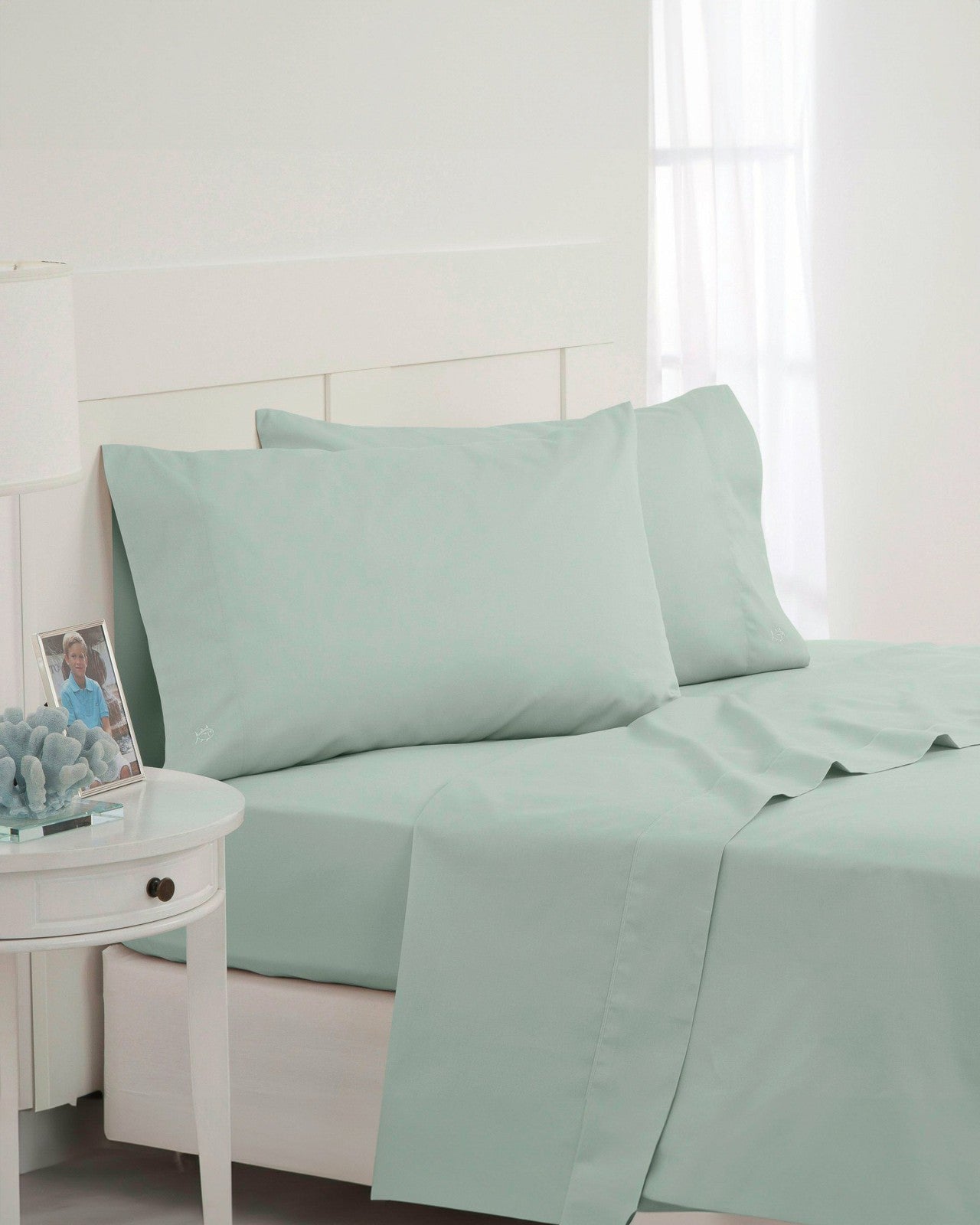 Cotton Solid Colored Bed Sheet Set Southern Tide Sale