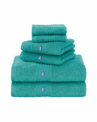 Performance 5.0 Bath Towel 6-Piece Set - Aqua Southern Tide Savings
